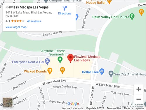 Get Directions to Flawless Medspa in Las Vegas, NV