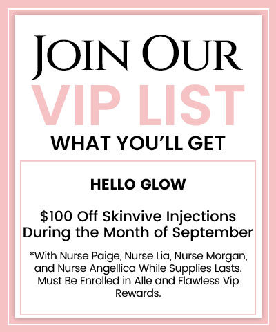 Join the VIP List of Flawless MedSpa in Beverly Hills, CA and Las Vegas, NV
