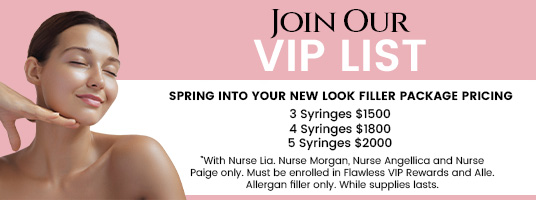 Join the VIP List of Flawless MedSpa in Beverly Hills, CA and Las Vegas, NV