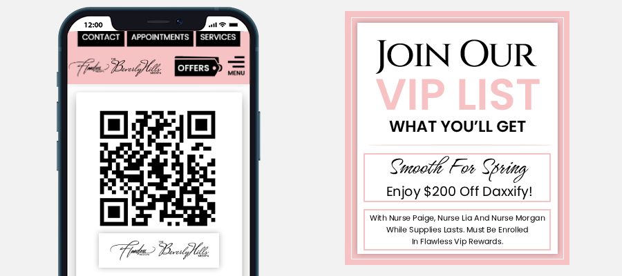 Join the VIP List of Flawless MedSpa & The Beverly Hills MedSpa in Beverly Hills, CA and Las Vegas, NV