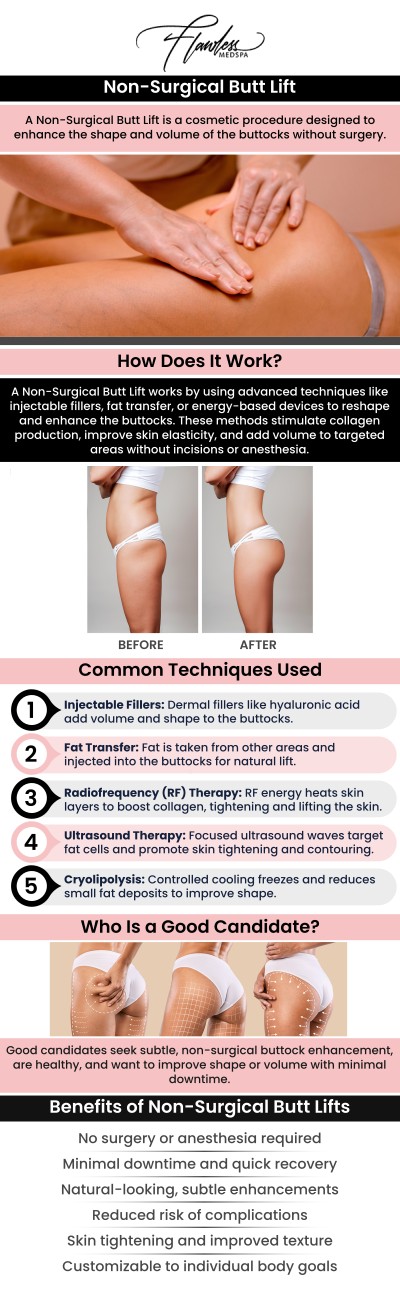 Transform your silhouette without the risks or grueling downtime of traditional surgery with a non-surgical instant BBL in Las Vegas, NV. By strategically injecting advanced biostimulators like Sculptra and hyper-diluted Radiesse, Master Injector Melanie Speed stimulates your body's natural collagen production to build lasting volume from the inside out. This innovative, deep-tissue treatment seamlessly fills hollow hip dips and adds beautiful gluteal projection to give you a flawlessly lifted, natural-looking backside. For more information, contact us or schedule an appointment online. We are conveniently located at 9418 W. Lake Mead Boulevard, Las Vegas, NV 89134. Transform your silhouette without the risks or grueling downtime of traditional surgery with a non-surgical instant BBL in Las Vegas, NV. By strategically injecting advanced biostimulators like Sculptra and hyper-diluted Radiesse, Master Injector Melanie Speed stimulates your body's natural collagen production to build lasting volume from the inside out. This innovative, deep-tissue treatment seamlessly fills hollow hip dips and adds beautiful gluteal projection to give you a flawlessly lifted, natural-looking backside. For more information, contact us or schedule an appointment online. We are conveniently located at 9418 W. Lake Mead Boulevard, Las Vegas, NV 89134.